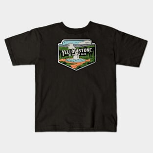 Yellowstone National Park Kids T-Shirt